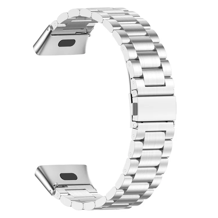 Pour Xiaomi Redmi Watch 3 / Mi Watch Lite 3 Bracelet en métal 3 perles en acier inoxydable avec boîtier et outil - Argent