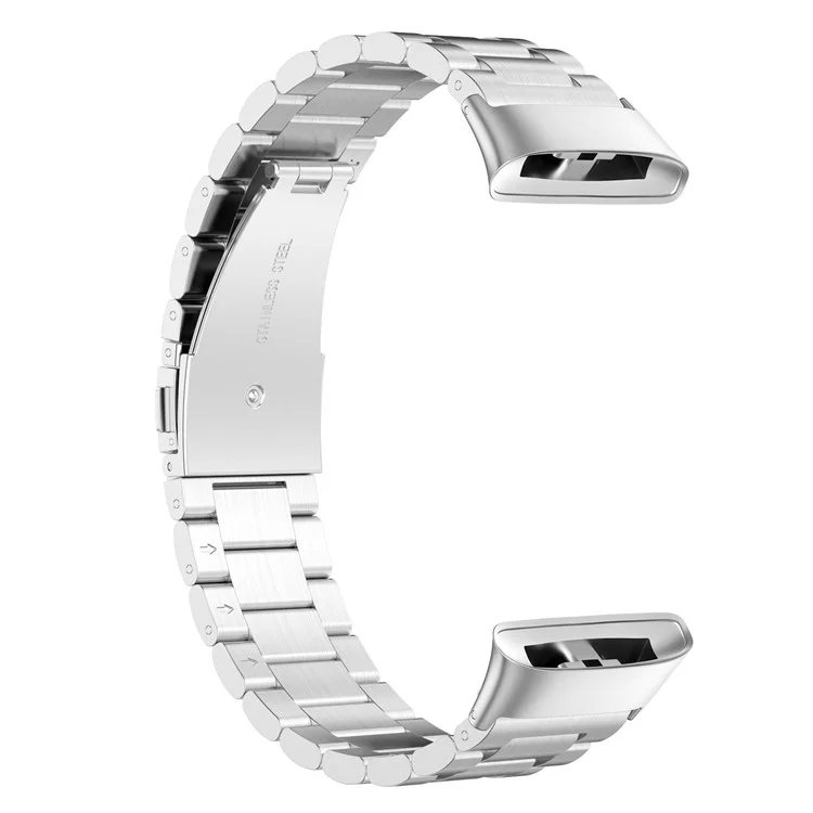 Pour Xiaomi Redmi Watch 3 / Mi Watch Lite 3 Bracelet en métal 3 perles en acier inoxydable avec boîtier et outil - Argent