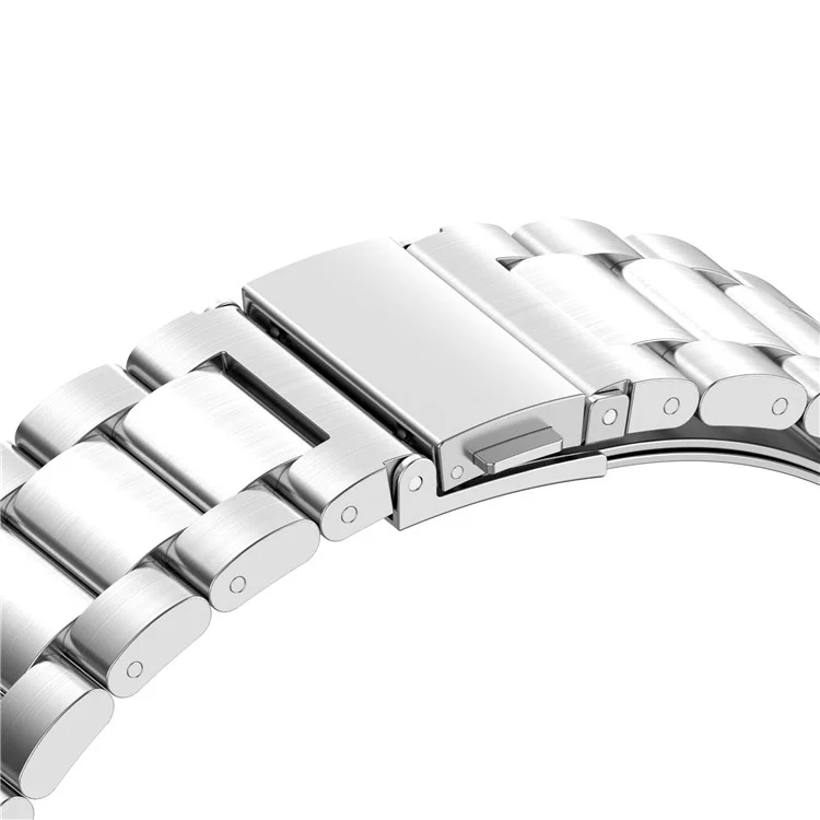 Pour Xiaomi Redmi Watch 3 / Mi Watch Lite 3 Bracelet en métal 3 perles en acier inoxydable avec boîtier et outil - Argent