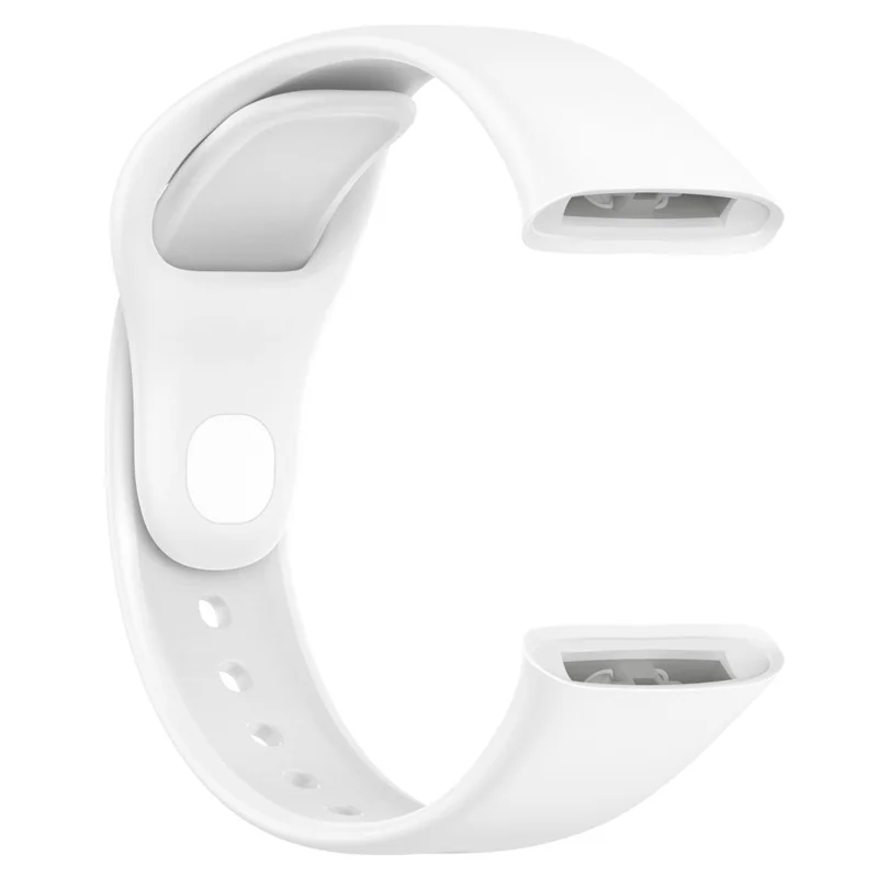 For Xiaomi Redmi Watch 3 / Mi Watch Lite 3 Silicone Watch Strap Replacement Watch Band - White