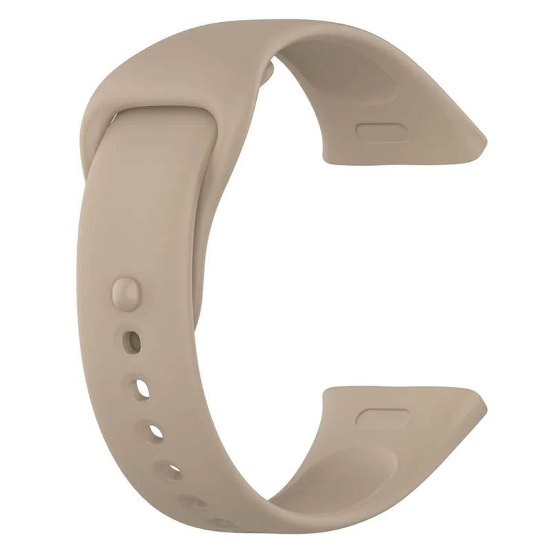 For Xiaomi Redmi Watch 3 / Mi Watch Lite 3 Silicone Watch Strap Replacement Watch Band - Beige