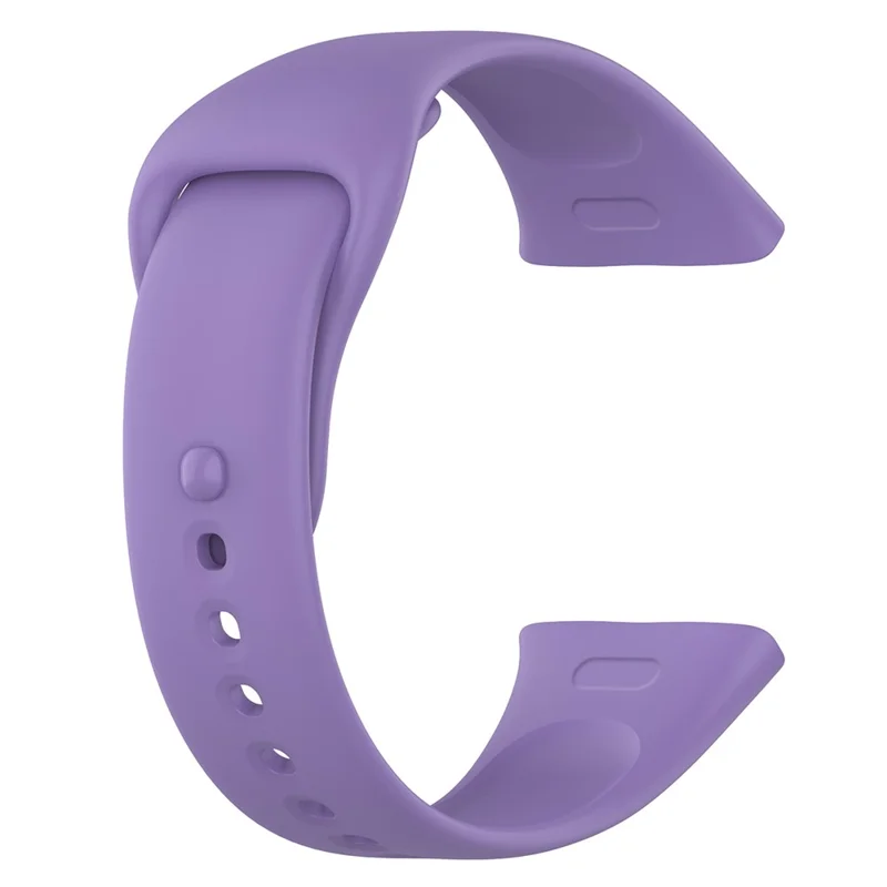 For Xiaomi Redmi Watch 3 / Mi Watch Lite 3 Silicone Watch Strap Replacement Watch Band - Purple