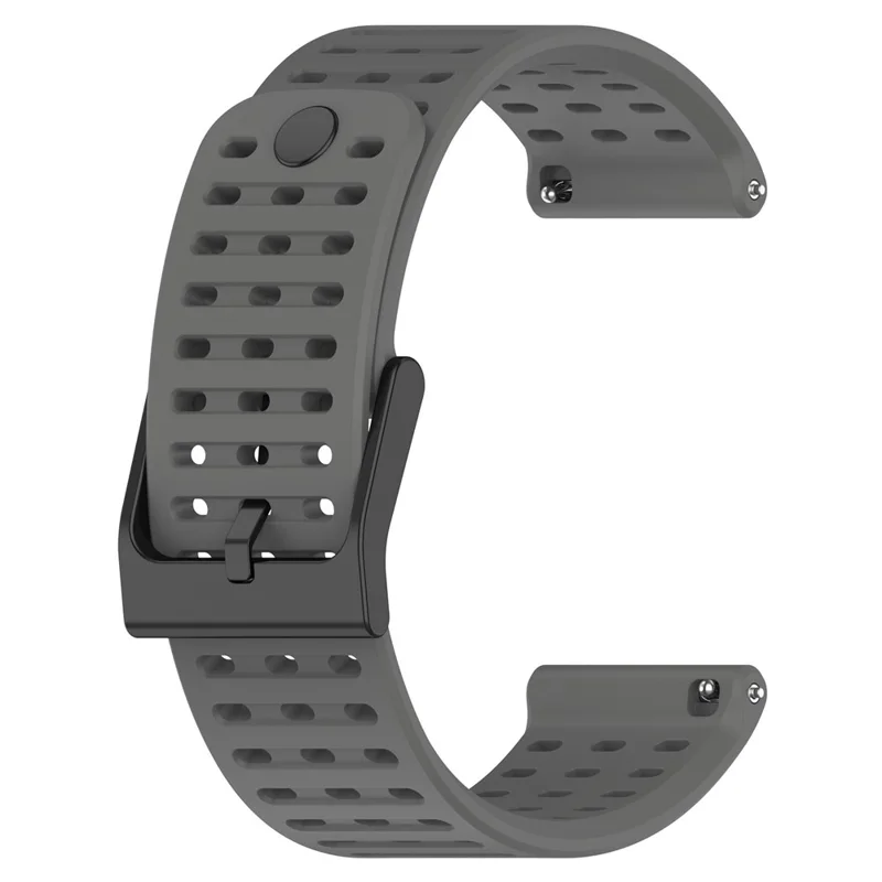 Sport Strap for Suunto Vertical / 9 Peak Pro / 9 Peak / 5 Peak , 22mm Silicone Watch Bands - Grey