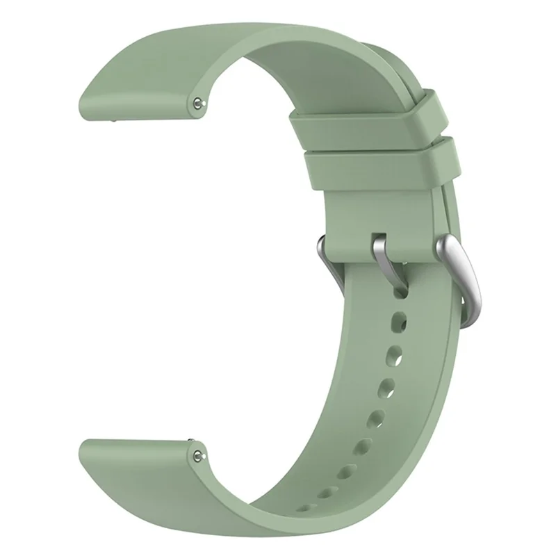 For Huawei Watch GT 4 46mm / Watch 4 Pro / Watch 4 / Watch 3 Pro / Watch GT 3 SE / Xiaomi Watch 2 Pro Silicone Watch Band 22mm - Light Green