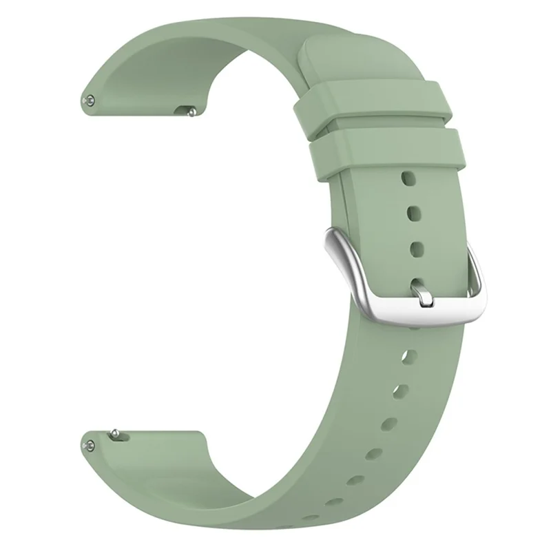 For Huawei Watch GT 4 46mm / Watch 4 Pro / Watch 4 / Watch 3 Pro / Watch GT 3 SE / Xiaomi Watch 2 Pro Silicone Watch Band 22mm - Light Green