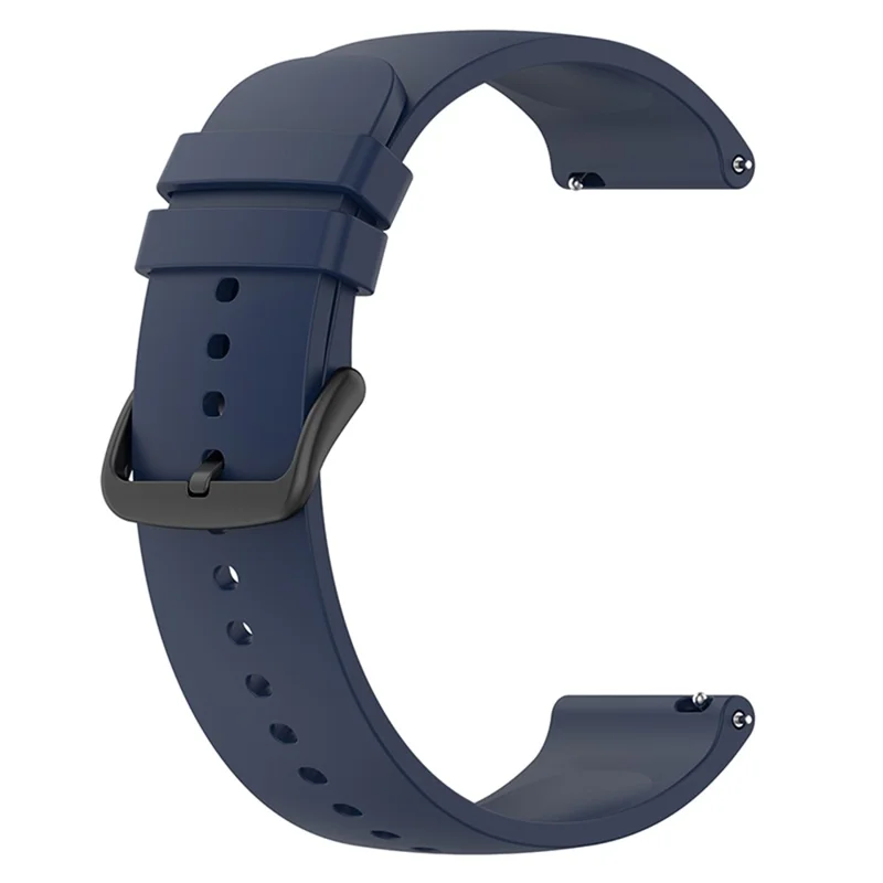 For Huawei Watch GT 4 46mm / Watch 4 Pro / Watch 4 / Watch 3 Pro / Watch GT 3 SE / Xiaomi Watch 2 Pro Silicone Watch Band - Midnight Blue