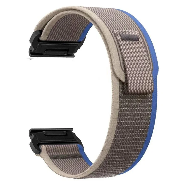 Per Garmin Forerunner 965 / 955 / 945 / 935 Cinturino da 22 mm Traccia Loop Regolabile Cinghia da Polso in Nylon - Blu