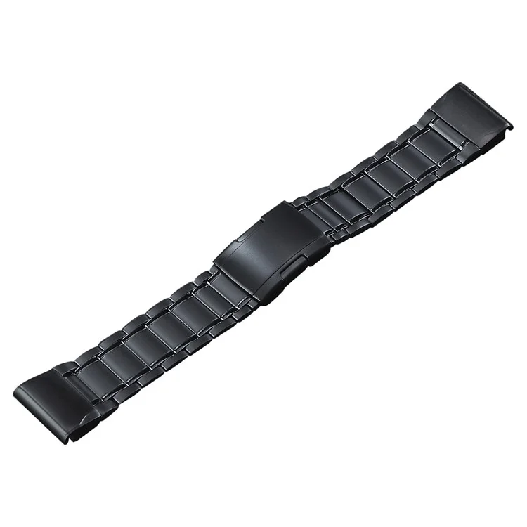 Быстросъемный ремешок для часов Garmin Tactix 7 Pro / Fenix 7X / 6X Pro, 26 мм, 5 бусин, титановый стальной ремешок для часов - черный