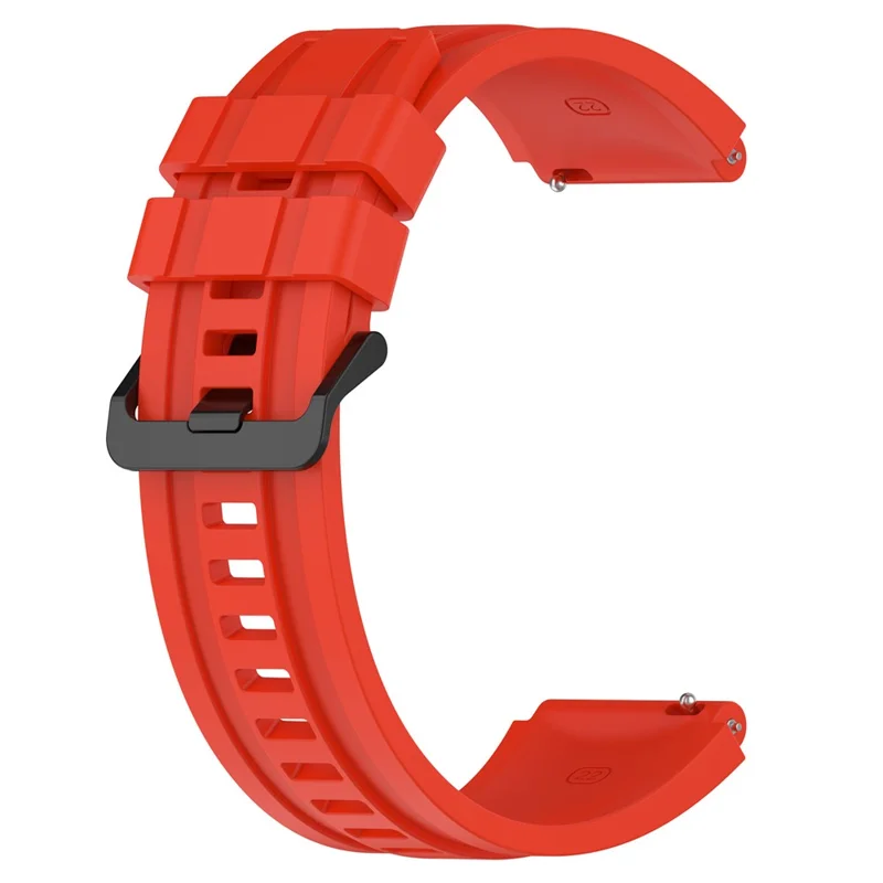 Silicone Watch Bands for Huawei Watch Ultimate , 22mm Replacement Strap Bracelet with Extension Strap - Red