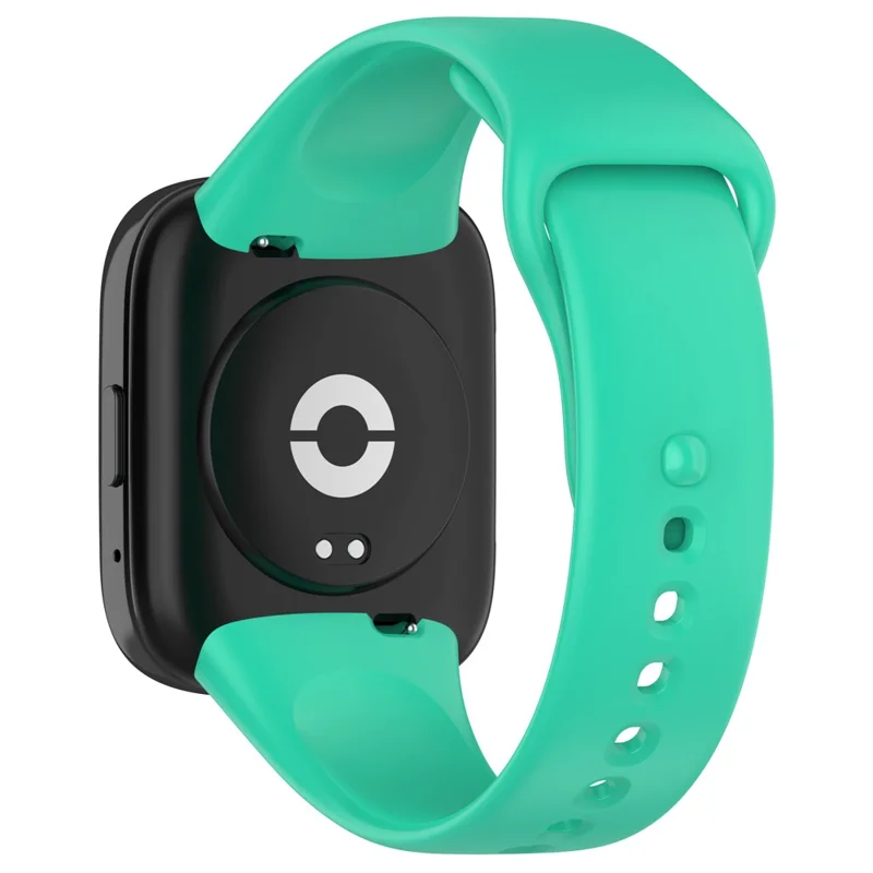 Bande de montre en silicone de rechange pour Xiaomi Redmi Watch 3 Lite / Watch 3 Active, bracelet souple - vert menthe