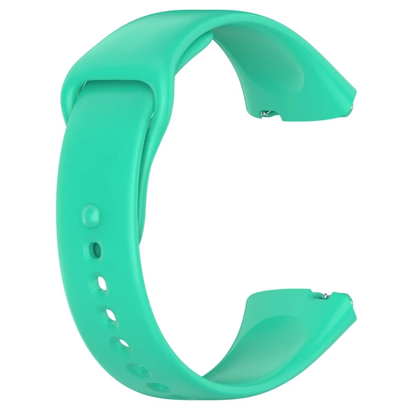 Bande de montre en silicone de rechange pour Xiaomi Redmi Watch 3 Lite / Watch 3 Active, bracelet souple - vert menthe