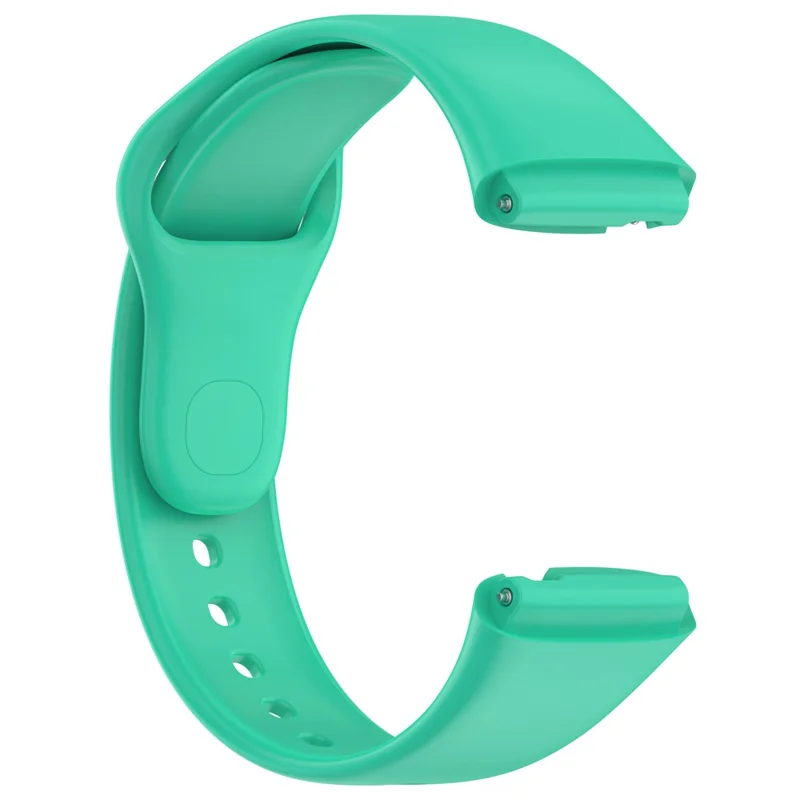 Bande de montre en silicone de rechange pour Xiaomi Redmi Watch 3 Lite / Watch 3 Active, bracelet souple - vert menthe