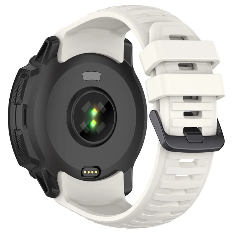 Für Garmin Instinct 2X Einstellbares Silikon-Uhrenarmband Ersatz-Armband - Weiß