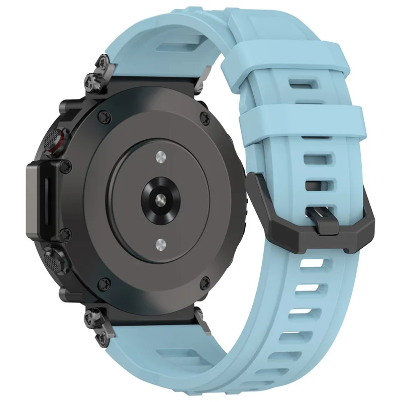 Для Huami Amazfit T-rex Ultra A2142 Силиконовый ремешок для часов Регулируемый ремешок на запястье - Синий