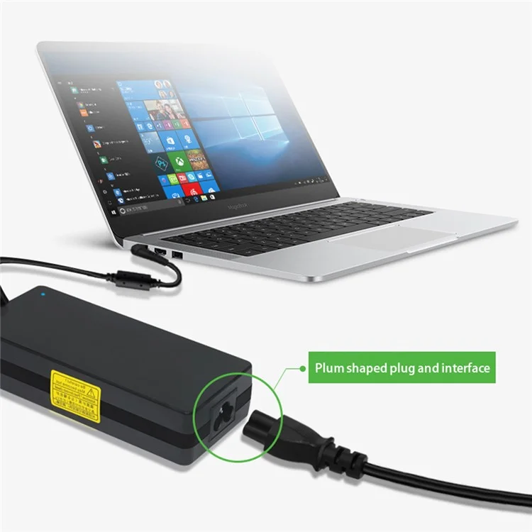 1.2m 3*0.75 SQMM Pure Copper EU Plug 3-Pin Tail Charger Plug Computer Laptop Power Adapter Cable (VDE Certified)