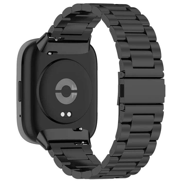 For Xiaomi Redmi Watch 3 Active  /  Watch 3 Lite Replacement Band Stainless Steel Watch Strap - Black