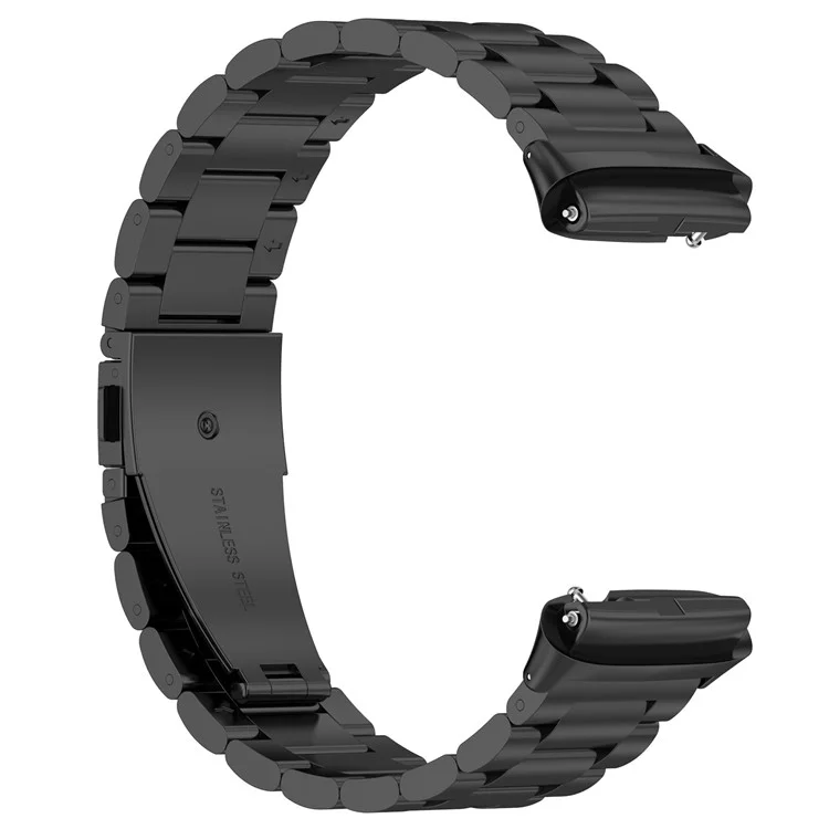 For Xiaomi Redmi Watch 3 Active  /  Watch 3 Lite Replacement Band Stainless Steel Watch Strap - Black