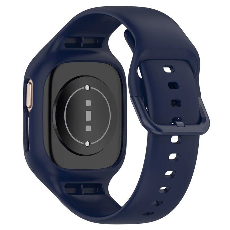 For Honor Watch 4 TMA-L19 Integrated Silicone Strap Watch Case Replacement Wrist Band - Midnight Blue