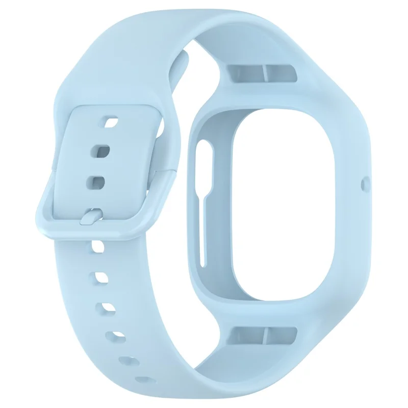 For Honor Watch 4 TMA-L19 Integretet silikoneskive til ur med skål - Lyseblå