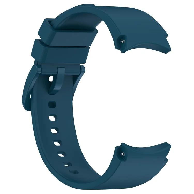 Для Samsung Galaxy Watch FE 40 мм / Watch6 40 мм / 44 мм / Watch6 Classic 43 мм / 47 мм Силиконовый ремешок для часов со Цветная пряжка - темно-синий
