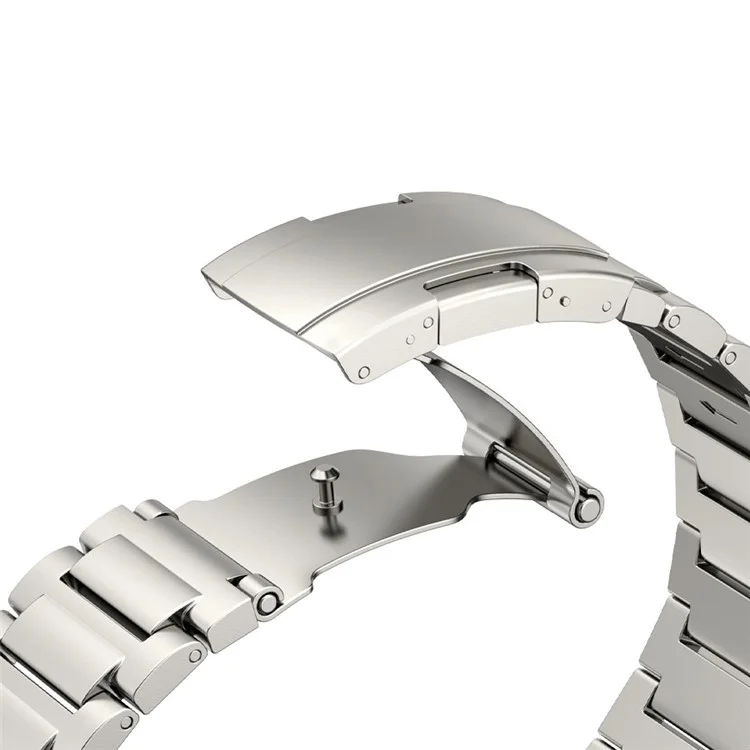 Per Apple Watch Series 10 46mm / Ultra 2 Ultra 49mm / Series 9 8 7 45mm / 6 5 4 SE (2023) SE (2022) SE 44mm / 3 2 1 42mm Cinturino per orologio Lega di titanio - Nero