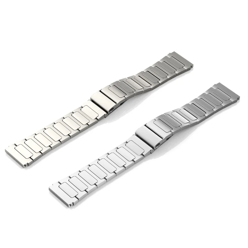 Titanium Alloy Watch Band for Huawei Watch 4 / Watch 4 Pro , Flat Buckle 22mm Width Watch Strap - Silver