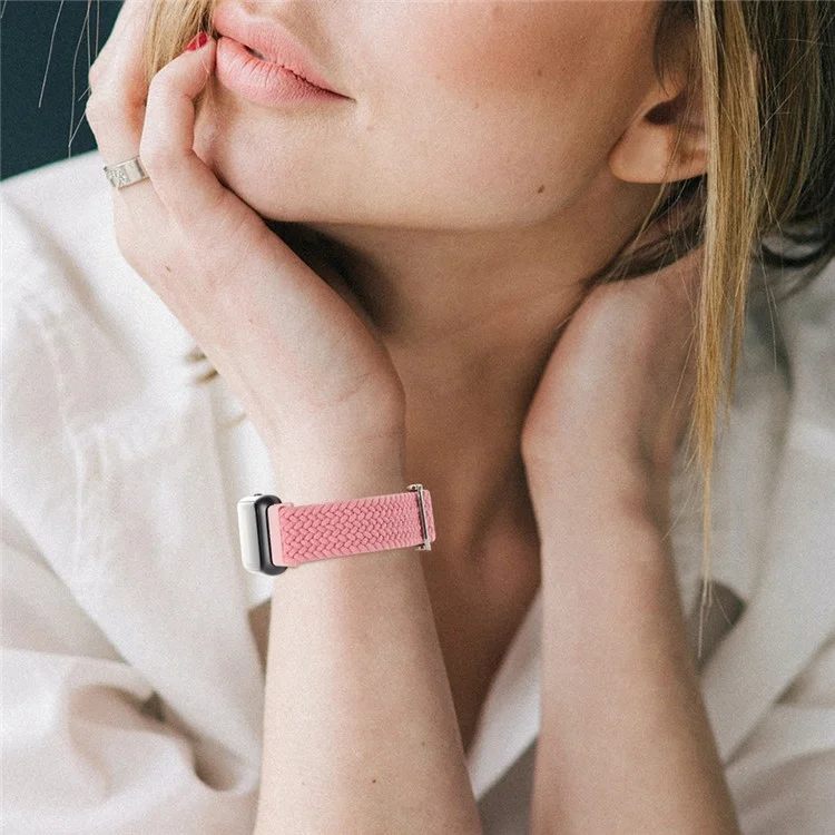 Для Xiaomi Smart Band 8 Pro Nylon Watch Band Adjustable Woven Strap - Official Rainbow