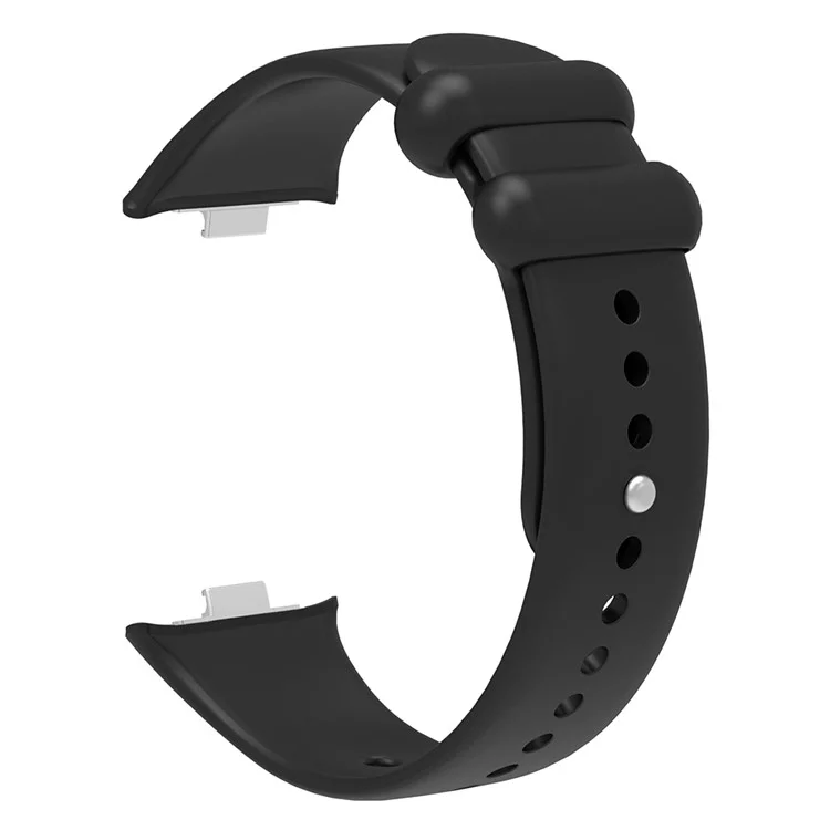 Para Xiaomi Smart Band 8 Pro / Redmi Watch 4 Pulseira de Relógio Silicone Pulseira de Substituição - Preto
