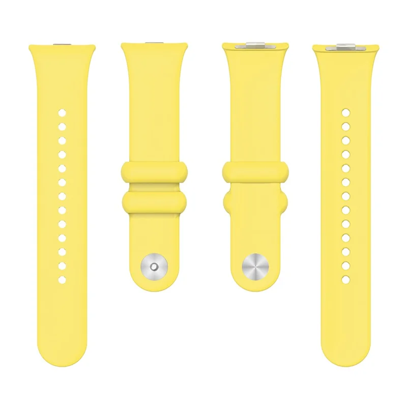 For Xiaomi Smart Band 8 Pro / Redmi Watch 4 Watch Strap Silicone Replacement Wristband - Yellow