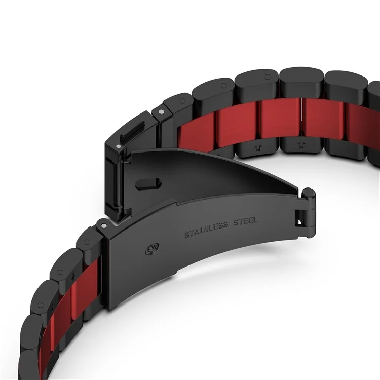 For Xiaomi Smart Band 8 Pro Stainless Steel Watchband Quick Release Watch Strap with Tool, Spring Bar