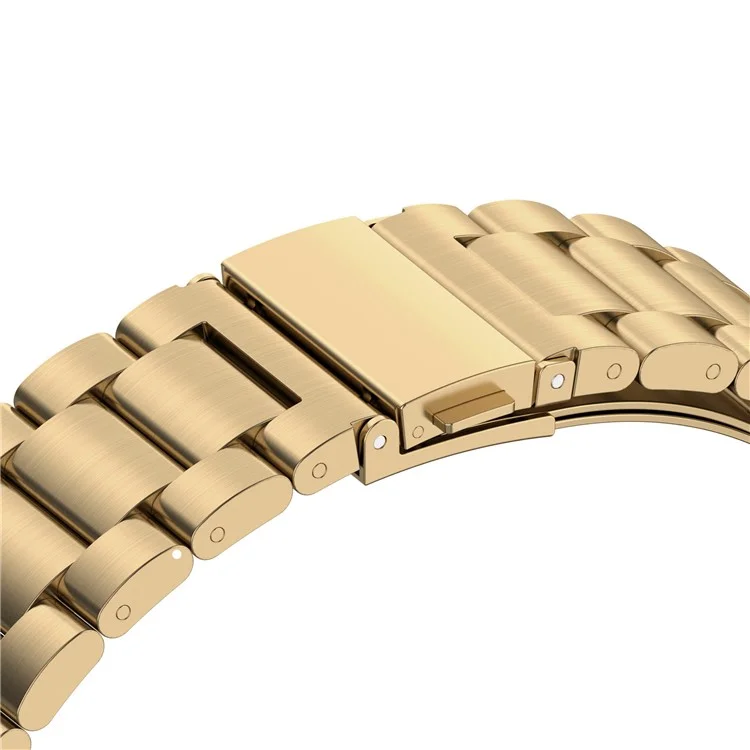 Stainless Steel Watch Strap for Xiaomi Smart Band 8 Pro Watch Band with Tool, Spring Bar - Gold