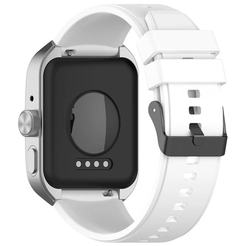 Para Oppo Watch 4 Pro Correa de Reloj de Silicona 22mm Ajustable - Blanco