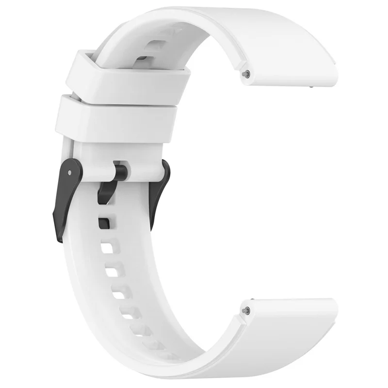 Para Oppo Watch 4 Pro Correa de Reloj de Silicona 22mm Ajustable - Blanco