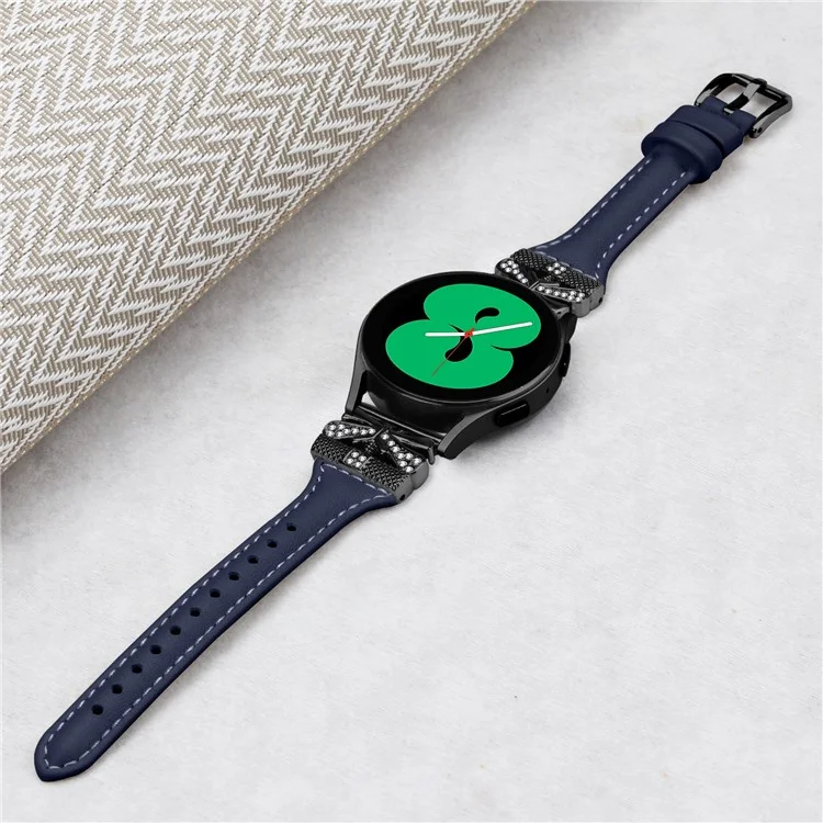 Bracelet de montre boucle noire pour Huami Amazfit Cheetah Pro Butterfly Connector 20mm - Bleu foncé