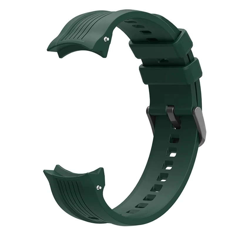 Per Huami Amazfit Balance (A2286) Cinturino in Silicone Orologio da Polso con Copertura Telaio - Verde Nerastro