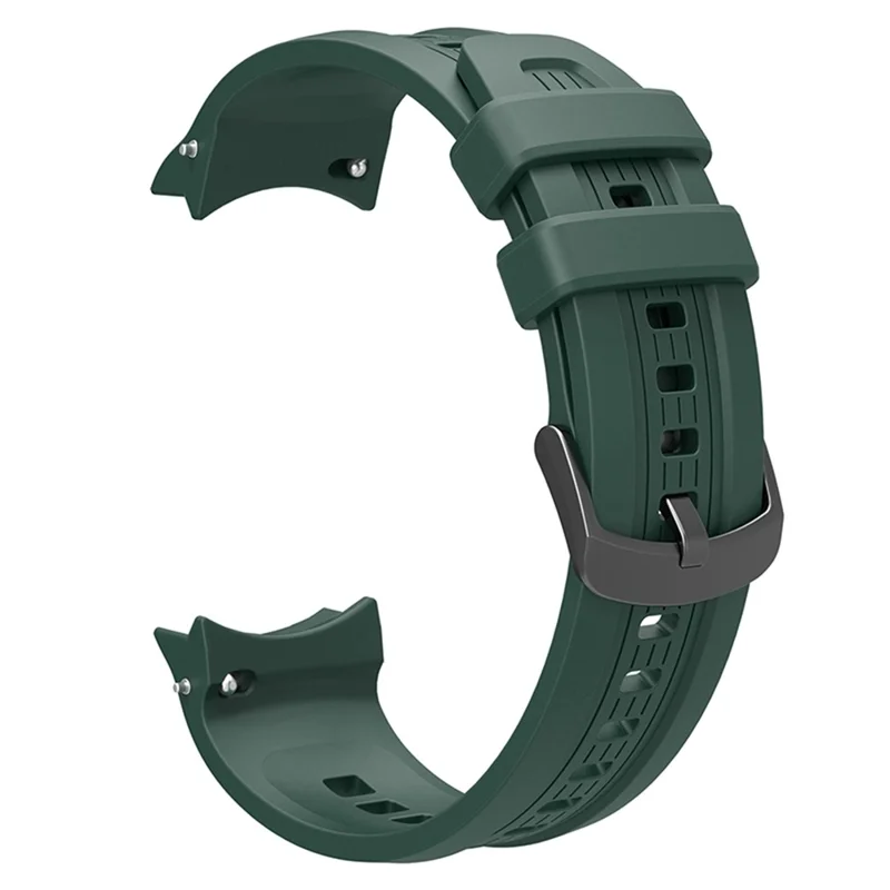 Per Huami Amazfit Balance (A2286) Cinturino in Silicone Orologio da Polso con Copertura Telaio - Verde Nerastro