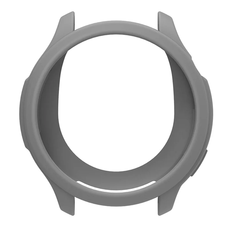 Para Huami Amazfit Balance (A2286) Correa de Silicona Reloj de Pulsera Banda con Cubierta de Marco de Reloj - Gris