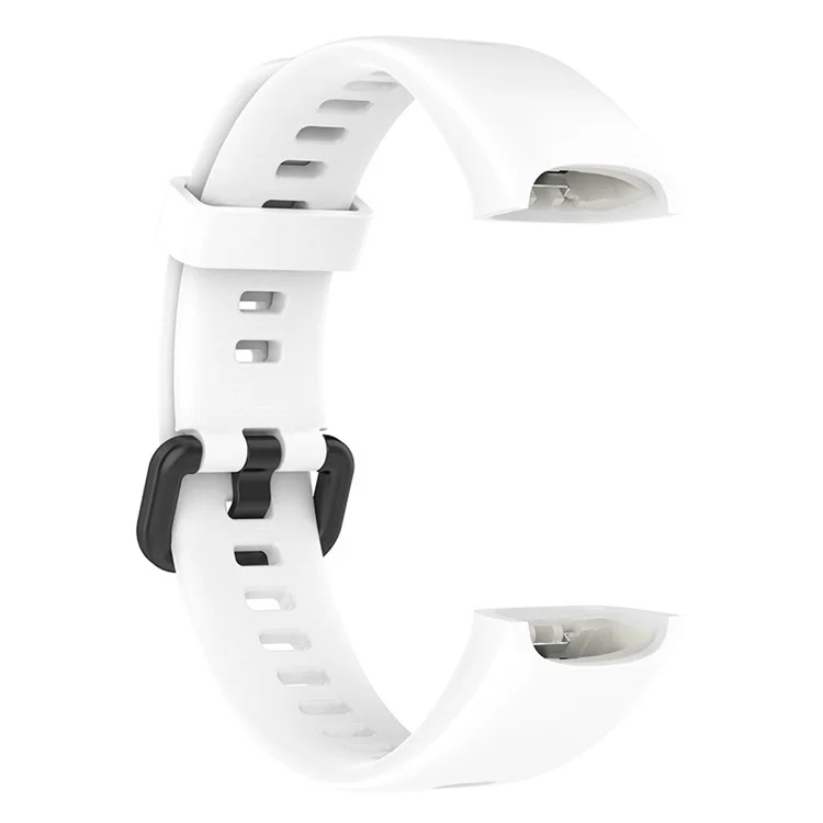 Para Huawei Watch Band 4 (ADS-B29) Correa de recambio Ajustable Correa de silicona - Blanca
