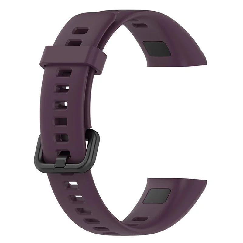 Para Huawei Watch Band 4 (ADS-B29) Correa de Repuesto Ajustable de Silicona - Rosewood