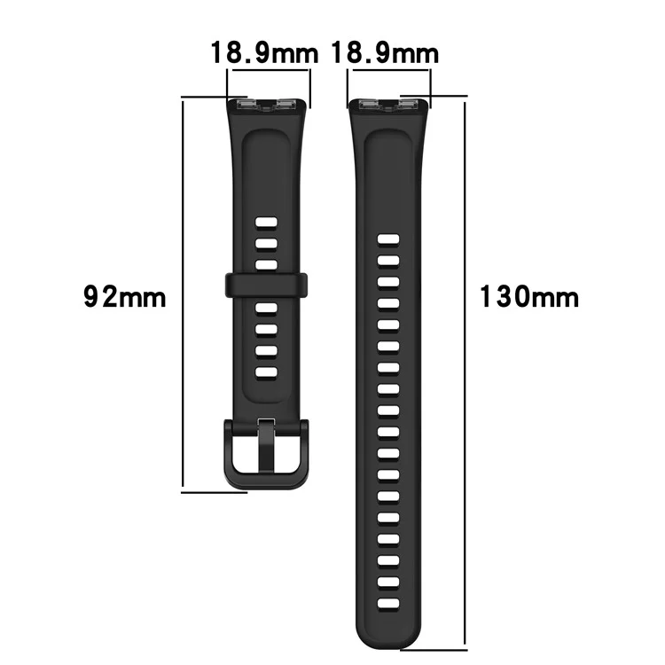 Для Huawei Band 8 / Band 8 NFC / Band 9 / Band 9 NFC Силиконовый ремешок Водонепроницаемый, мягкий ремешок для часов - Слоновая кость