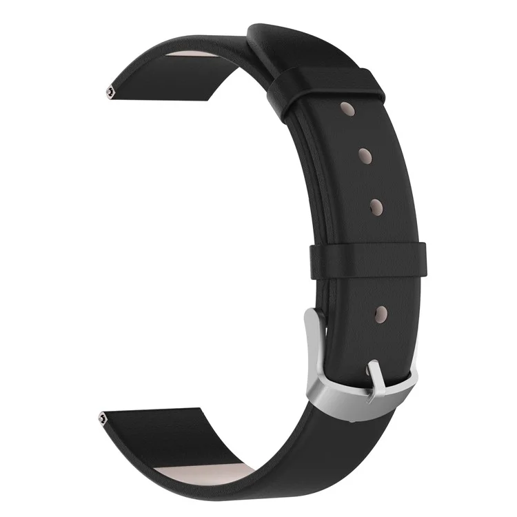 Per Huawei Watch GT 4 41mm Sostituzione Cinturino 18mm Cinturino in Pelle PU - Nero
