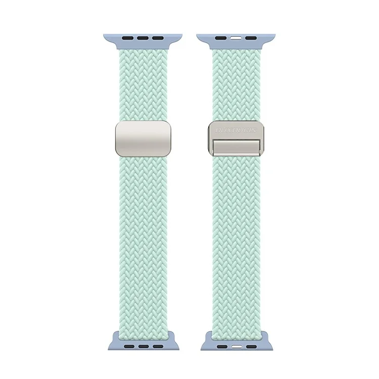 Pulseira de Relógio DUX DUCIS para Apple Watch Series 10 42mm / 9 8 7 41mm / SE (2023) SE (2022) SE 6 5 4 40mm / 3 2 1 38mm - Nylon Mint Suave