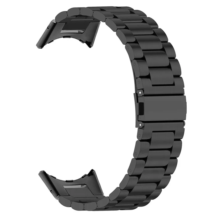 Pour Google Pixel Watch 3 41mm / Watch 2 / Pixel Watch Stainless Steel Watch Strap Intégrer Bande de rechange - Noir