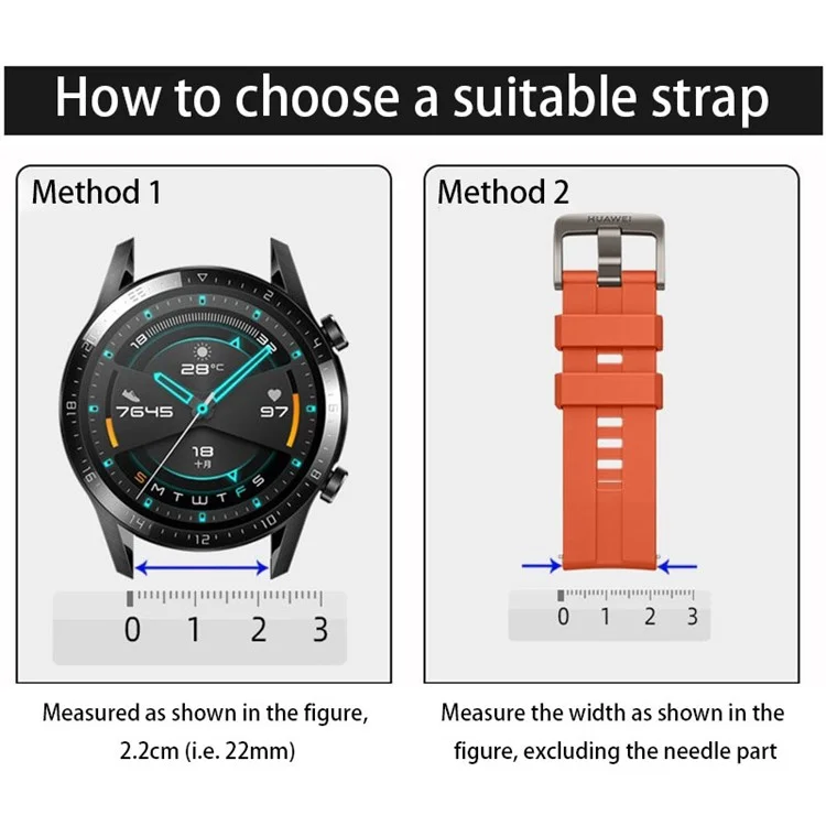 Para COROS Apex Pro / Samsung Gear S3 Frontier / Gear S3 Classic Correa de silicona transpirable de 22 mm de doble color - Negro / Gris