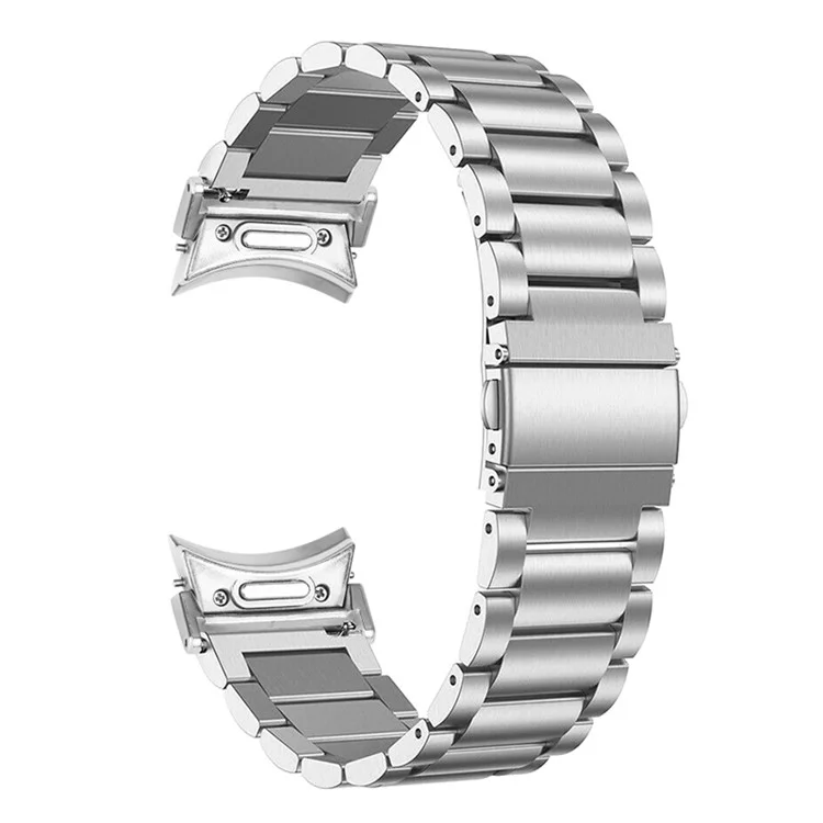 For Samsung Galaxy Watch 5 Active / Watch 5 / Watch FE 40mm / Watch4 Smart Watch Strap Stainless Steel Wrist Band - Silver