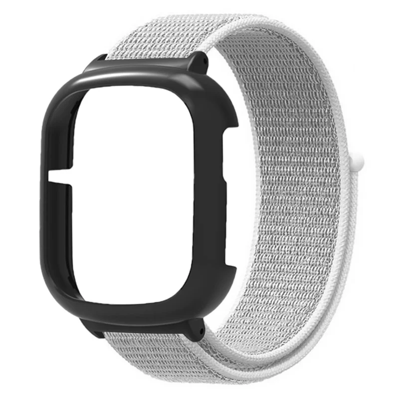 For Honor Watch 4 Strap Adjustable Nylon Sport Watch Bands with Watch Case - Seashell