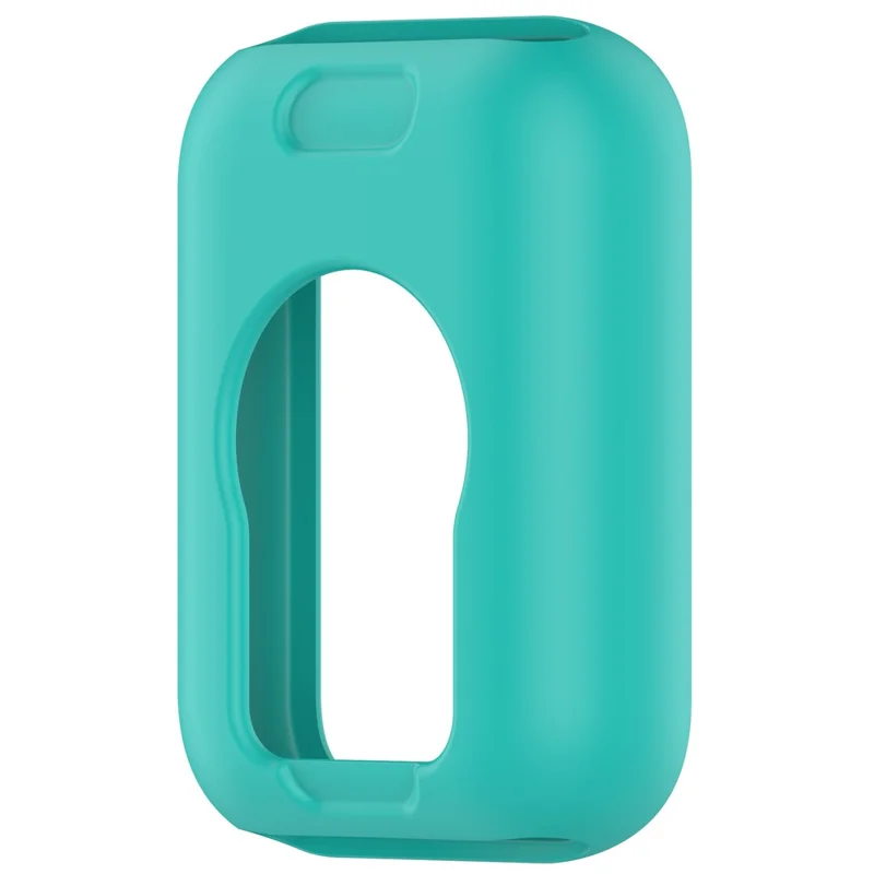 For Xiaomi Smart Band 8 Pro Watch Band Silicone Anti-scratch Strap with Case - Teal Green