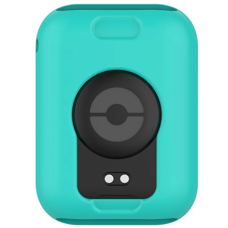 For Xiaomi Smart Band 8 Pro Watch Band Silicone Anti-scratch Strap with Case - Teal Green