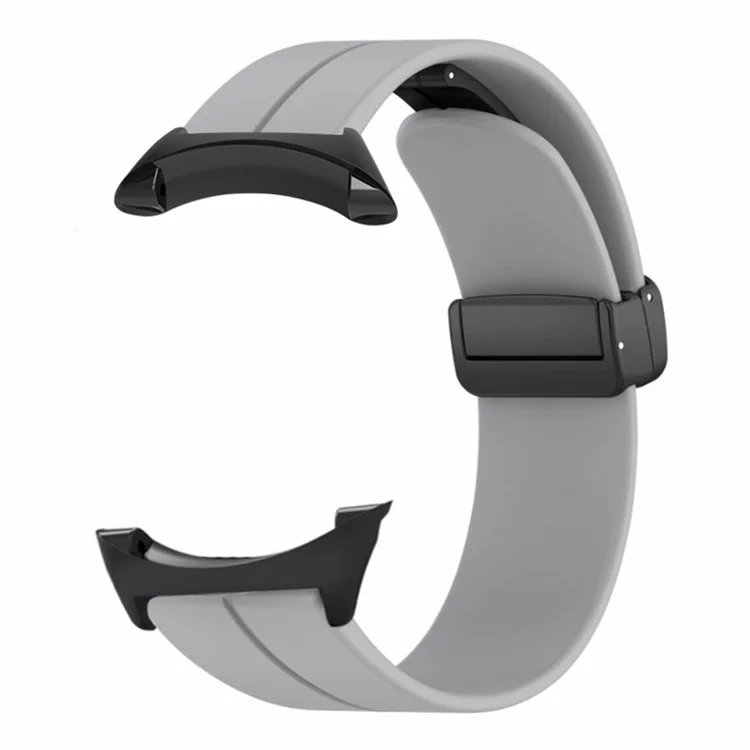 Per Suunto Core Cinturini in Silicone Orologio Magnetica Fibbia 22mm Cinturino di Ricambio - Grigio