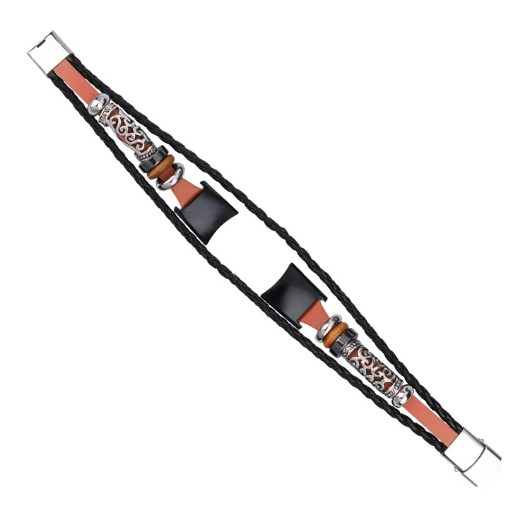 For Honor Band 4 / Band 5 Armbanduhr-Band DIY Vintage Ersatzarmband - Braun